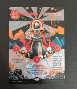 Urza's Saga Halo Foil NM SLC Secret Lair Countdown Kit Encyclopedia MTG - Image 1