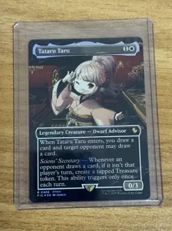 Tataru Taru - 466 - Borderless Chocobo Track Foil MTG Final Fantasy NM - Image 3
