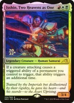 Isshin, Two Heavens as One Foil Mtg Magic English - Image 1