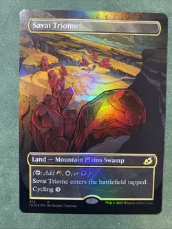 Savai Triome (Showcase) Ikoria: Lair of Behemoths NM Foil - Image 1