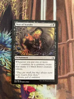 1x Nest of Scarabs NM Eng MTG - Amonkhet - Image 1