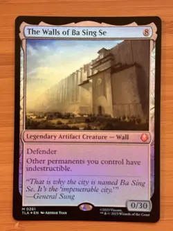 The Walls Of Ba Sing Se M 0261 Foil Magic Avatar The Last Airbender TLA MTG NM - Image 1