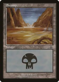 Swamp (339) [Mercadian Masques] Magic MTG - Image 1