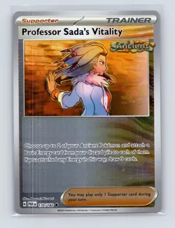 Pokemon TCG Professor Sada's Vitality 170/182 SV04: Paradox Rift Reverse Holo NM - Image 1