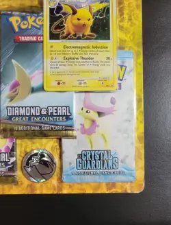 2008 Pokemon Diamond & Pearl Great Encounters Crystal Guardians Blister 3-Pack🔥 - Image 3