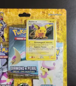 2008 Pokemon Diamond & Pearl Great Encounters Crystal Guardians Blister 3-Pack🔥 - Image 5