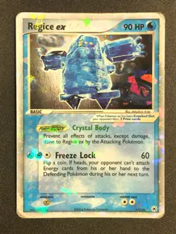 Regice ex 97/101 | Pokemon TCG | EX Hidden Legends | Holo Rare Cracked Ice | MP - Image 1