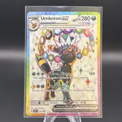 Pokemon TCG Umbreon EX SVP 176 Black Star Promo Full Art Near Mint - Image 1