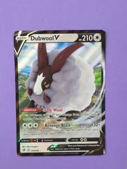 Dubwool V - 153/192 - Ultra Rare Rebel Clash - Pokemon - NM - Image 1