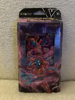 Pokemon Trading Card Game: Ultra Rare Deoxys Pokemon V Battle Theme Deck NIB - Image 1