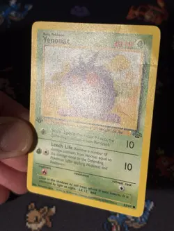Pokemon Cards Venonat 63/64 Jungle FIRST EDITION WOTC - (HP) - Image 2