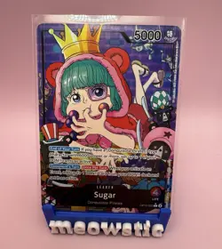 Sugar - OP10-003 Alt Alternate Art Parallel Leader One Piece Card Game TCG NM/M - Image 1