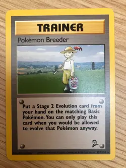 Pokemon Vintage 1999 Base Set, 2000 Base Set 2 Rare Trainer Card Lot - Image 5