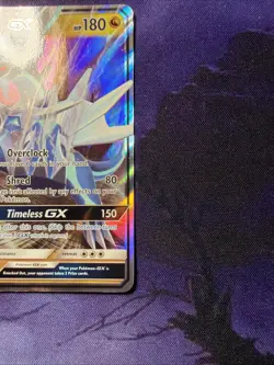 Pokemon Card TCG Dialga GX 100/156 Holo Ultra Rare Card SM Ultra Prism NM/Lp - Image 3