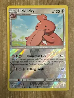 Lickilicky 103/156 Reverse Holo Rare Ultra Prism Sun & Moon Pokemon Card 2018 - Image 1