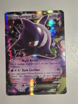 Pokemon Gengar EX TCG Card Phantom Forces Ultra Rare Holo, 34/119 - Image 1