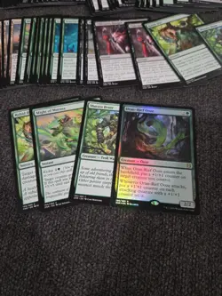 Magic The Gathering 2021 Arena Green Black Starter Deck 60 Original cards w/box - Image 2