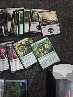 Magic The Gathering 2021 Arena Green Black Starter Deck 60 Original cards w/box - Image 5