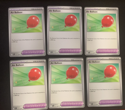 Air Balloon - Pokemon Black Bolt 079/086 - Card Lot x 6 - Image 1