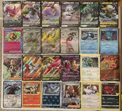 Pokemon TCG Card Lot Of 24 Modern, Various Sets, Holos, EX, Vs And More NM - Image 1
