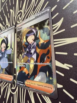 Poppy Pokemon Trainer SIR UR Card Lot Obsidian Flames Full Art Foil - Image 3