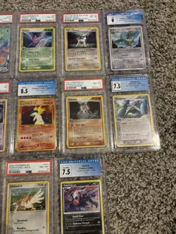 Pokemon Card Lot Of 14 Bulk Slabs, Grade 7 to Grade 10 - Image 3