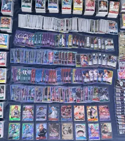 One Piece Card Game 200 Cards Lot Mystery Pack RARES, UNCOMMONS, COMMONS! - Image 1