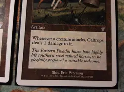 Caltrops 7th Edition X2 (PANGOLIN MTG) X2 Front MINT/NM+ Back LP SeePics! - Image 5