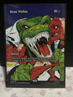 Beast Within (Borderless) Marvel Universe Eternal-Legal Regular - Image 1