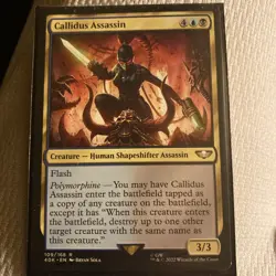 MTG Callidus Assassin Warhammer 40K 109 NM - Image 1