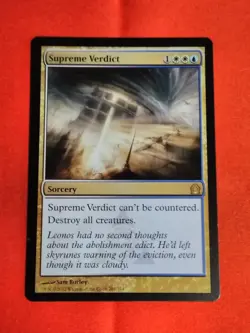 MTG Magic the Gathering Supreme Verdict 201/286 Return to Ravnica - Image 1