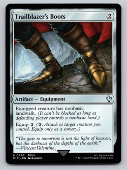 Trailblazer's Boots - Final Fantasy Commander - MTG - Image 1