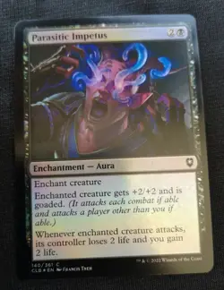 Parasitic Impetus - Foil - CLB - NM Unplayed - EN - 140 - Image 1
