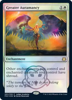 [1x] Greater Auramancy - Foil Judge Academy 2022 Near Mint, English Foil Judge P - Image 1