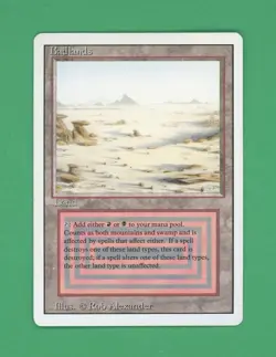 Magic The Gathering MTG Badlands (Revised) (C) - Image 1