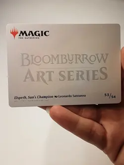 MTG - Bloomburrow - Art Series 53 of 54 - Non Stamp - Near Mint - Image 3