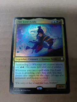Fire Lord Azula TLA #220 Standard Art Foil NM MTG - Image 1