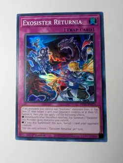 Yugioh - Exosister Returnia (Super Rare) (1st Edition) - POTE-EN076 P - Image 1