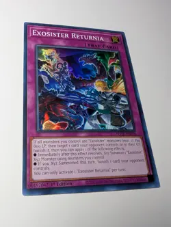 Yugioh - Exosister Returnia (Super Rare) (1st Edition) - POTE-EN076 P - Image 2