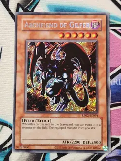 YUGIOH! - RP02-EN094 Archfiend of Gilfer - Secret Rare RETRO PACK 2 - Image 1