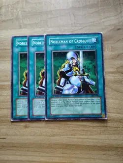 Yu-Gi-Oh! - NobleMan Of Crossout 3X - Full Playset - Image 1