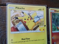 Mcdonalds pikachu 2021 Charmander squirtle Holo Full Art pokemon Card ex promo - Image 2