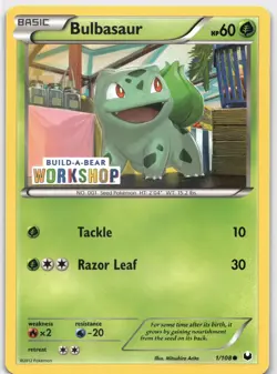 Bulbasaur - 1/108 (Build-A-Bear Workshop Exclusive) Promo Miscellaneous Cards & - Image 1