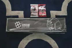 Gundam Card Game - Accessory and Card Set 01 FIRST COMBAT [EVX-01] + Bonus (ENG) - Image 1