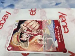 One Piece Card Game Monkey D Luffy P 001 Promo English 2022 - Image 2