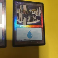 Island Mana Magic The Gathering 7th Edition Foil. Light Play - Image 3