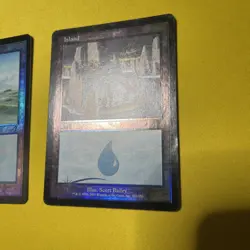 Island Mana Magic The Gathering 7th Edition Foil. Light Play - Image 4