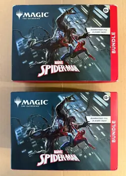 Lot of (2) Magic The Gathering MTG Marvel's Spider-Man Bundle Box Factory Sealed - Image 1