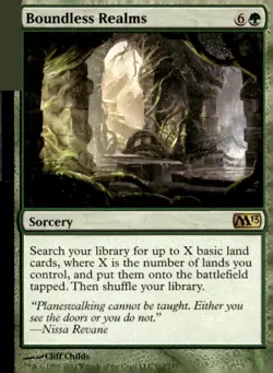 Magic 2013 (M13) #162 Boundless Realms - Image 1