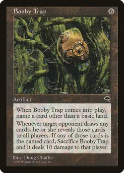 Booby Trap [Tempest] Magic MTG - Image 1